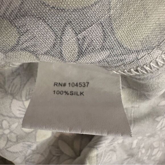 Burning Torch Jade Silk Midi Dress - Picture 9 of 10